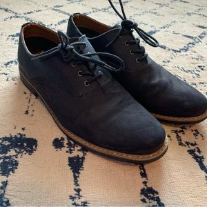 Men’s Navy Suede Dress Shoe